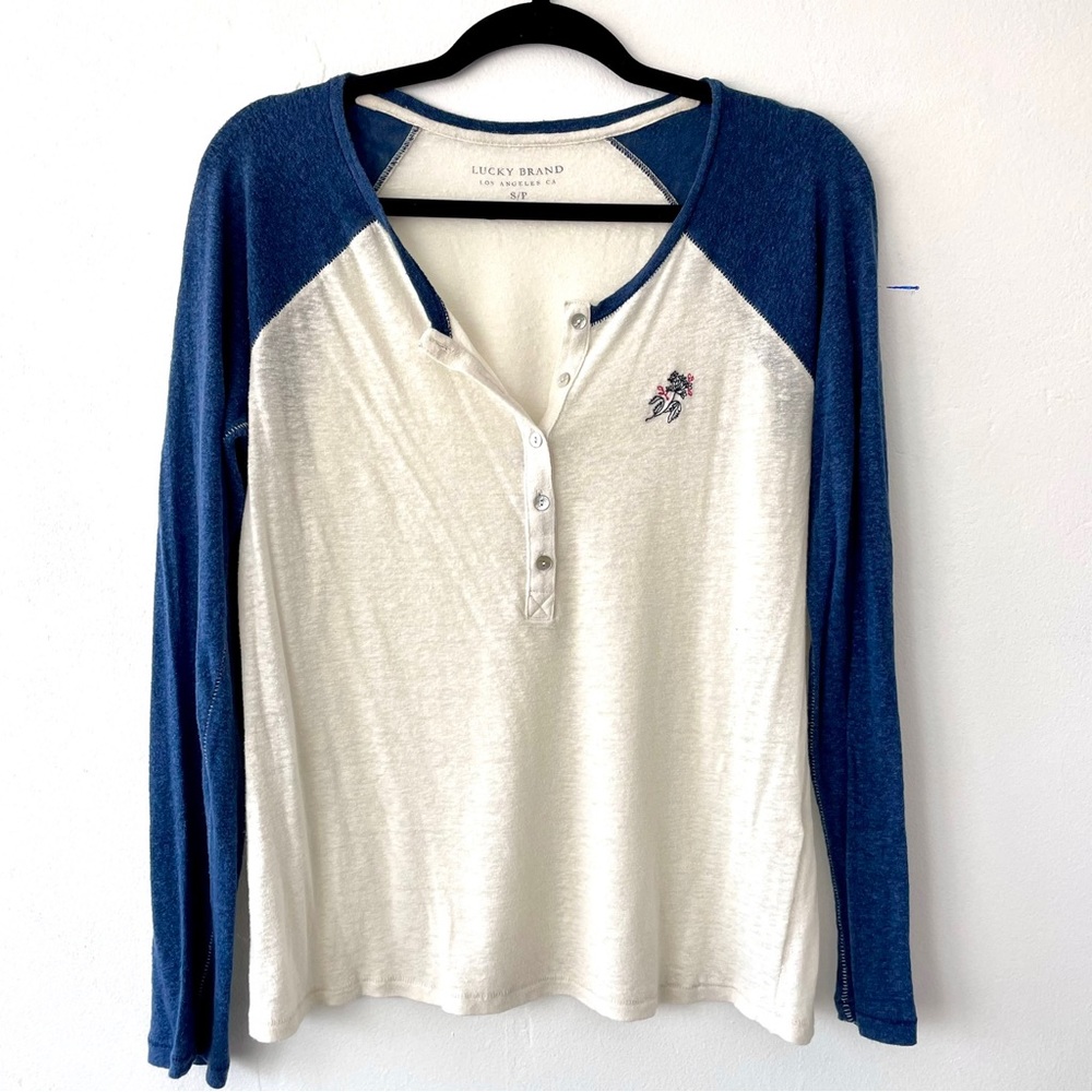 Lucky Brand Raglan Tee
